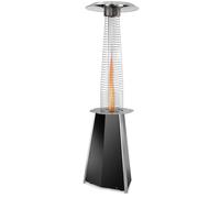 Stufa da Esterno Fungo a Gas GPL 10 kW Solflame Siabs Nero
