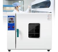 Stufa da laboratorio per forno di essiccazione sottovuoto, 16 l, 43 l, con manometro e controller digitale, ideale per asciugatura e riscaldamento, intervallo di temperatura 50-280 °C