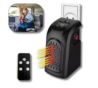 Stufa Elettrica 400W Portatile Presa Basso Consumo Riscaldamento Rapido Stanze