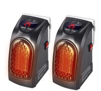 Stufa Elettrica 400w Set Riscaldamento Portatile Spina Presa Casa Inverno