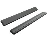 Stufa Elettrica ad Infrarossi 171x20,1x5,8 cm da Soffitto 2400W in Alluminio Dimmerabile Moel Hot-Top Nera