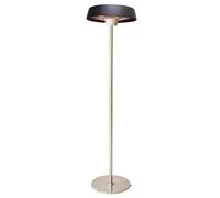 Stufa Elettrica ad Infrarossi Ø50 cm a Piantana 2000W per Esterni Nera