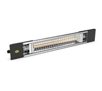 Stufa Elettrica ad Infrarossi 83x3,8x12 cm da Parete 1200W Onde Medie Moel Petalo