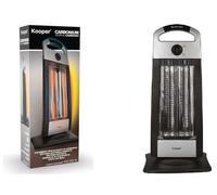 Stufa elettrica al carbonio caldo calore 2 elementi riscaldanti 900W max 220V [EEK: A+]
