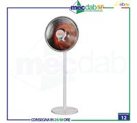 Stufa Elettrica Al Carbonio Con Piantana 400/1000W - Vinco 70184 [EEK: E]