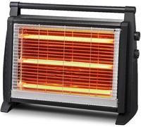 Stufa Elettrica al Quarzo 1800W con Termostato Regolabile LX-2831 Kumtel