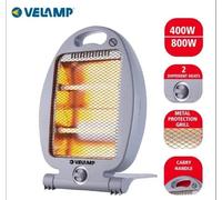 STUFA ELETTRICA AL QUARZO 2 ELEMENTI 400/800 WATT BASSO CONSUMO VELAMP PR170-2