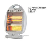 Stufa Elettrica Al Quarzo Ardes Flexo Potenza 800W 25 m³