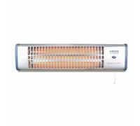 Stufa Elettrica al Quarzo Haeger BH-120.003A Argentato 1200 W