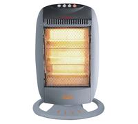 Stufa elettrica alogena quarzo 3 potenze oscillante con maniglia 400/800/1200W [EEK: A++]