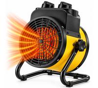 Stufa Elettrica Ceramica Industriale 2000W Termoventilatore Portatile Inclinabil