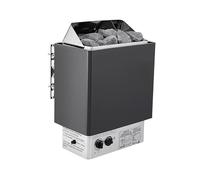 Stufa elettrica for sauna, 3 kW, regolatore interno, protezione contro il surriscaldamento, generatore di e for sauna in acciaio inox