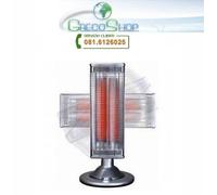 Stufa elettrica in fibra di carbonio 1200W - Mod. Rotatif Gris