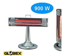 Stufa elettrica in fibra di carbonio 900W Globex - Iside