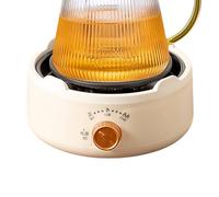 Stufa elettrica - Mini piastra di riscaldamento portatile, caffettiera precisa a temperatura | Azioni di un bancone di bullismo, piastra di riscaldamento affidabile per viaggi, fuori, appartamento e p