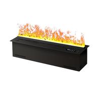 Stufa elettrica per camino con fiamme LED realistiche, controllo intelligente e pannello touch, protezione da surriscaldamento e perdite, adatta a soggiorni, camere da letto, hotel e sale karaoke.