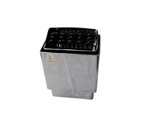 Stufa elettrica per sauna 6 kW in acciaio inox