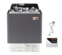 Stufa Elettrica per Sauna 9KW Controllo Esterno Bagnato e Secco 380V-415V