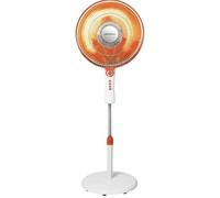 STUFA AL CARBONIO A PARABOLA 900 WATT OSCILLANTE CON PIANTANA h. 131 cm MARVIN