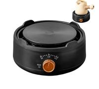 Stufa elettrica portatile | Stufa portatile | Hob cucina, scaldamani, controllo regolabile, caldaia da tè per gite, feste, campeggio, dormitorio, picnic, hotel, a casa
