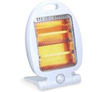 Stufa Elettrica Quarzo 2 Elementi 2 Potenze 400/800W con Manico Base Pieghevole