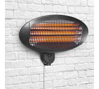 Stufa Elettrica Quarzo Infrarossi da Parete 2000W a Basso Consumo Resistente