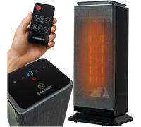Stufa Elettrica Riscaldatore in Ceramica con Telecomando 2000 W a Basso Consumo