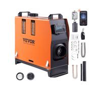 STUFA ESSENZA 12V 5 - 8 kW, Bluetooth, LCD, app mobile, Potenza 8 kW, Telecomando, Multicolore