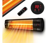 Stufa Esterno Riscaldamento Lampada Elettrica Riscaldatore Infrarossi 2000W LED