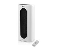 Stufa ETA 362390000, 2 livelli di calore, Elementi riscaldanti in ceramica, Funzione Aria Fredda, Telecomando, Nero, Bianco