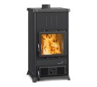 Nordica - stufa a legna nordica fedora steel - nero antracite - 30983
