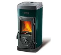 4126 STUFA LEGNA 5 KW SUPER JUNIOR VERDE