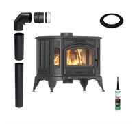 Stufa in ghisa a legna KRATKI K9 ECO Ø 130 8 kW