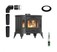 Stufa in ghisa a legna KRATKI K9 ECO Ø 130 8 kW