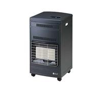 STUFA INFRAROSSI A GAS GPL VENTILATA 4200W GRIGIA misure cm.40,5x44,5x77h. ...