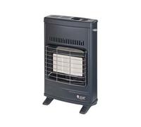 Stufa infrarossi a gas metano ventilata 4200W grigia - 42,5x15x64h - 7,6kg - Eco