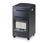 Stufa infrarossi a gas ventilata 4200W grigia 40,5x44,5xH77 cm Sicar Euro92T