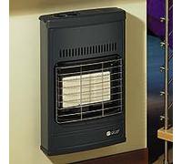 Sicar Stufa Gas Gpl Infrarossi a Parete Eco 40 Grigio Watt 4200 cm 43x15 H.cm 64