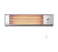 Stufa infrarossi RADIANT HEATER Outdoor Halogen Silver e White HR312 1500W