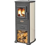 STUFA LEGNA 5.3 KW BERNA LUX COLORE BEIGE COD.505586