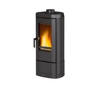 La Nordica Stufa a legna CANDY EOS 3008040 finitura nero antracite