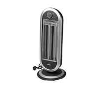 Stufa MAURER alogena al carbonio ILOVIK 450/900W, 2 livelli di calore, Nero