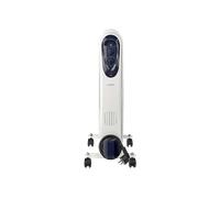 Stufa NEDIS HTOI30WT9, 3 livelli di calore, Telecomando, Bianco