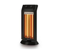 OLIMPIA SPLENDID Stufa elettrica al Carbonio Infrarossi Potenza Max 1100 Watt Oscillante - Carbon Black