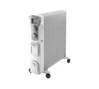 OLIMPIA SPLENDID Radiatore ad Olio 13 elementi Potenza max 2500 Watt 3 Livelli di potenza con Umidificatore - 99298 CALDORAD HUMI 13