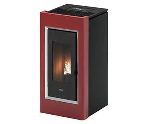 Stufa pellet 10.5Kw Rosso 5 stelle 7022077 PRINCE Plus 11