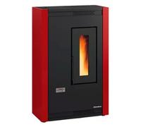 Stufa pellet 5,1kW LUISELLA 5.0 Bordeaux 5 stelle Classe A+ 1292600