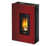 Stufa pellet 5,1kW SPIRIT 5 T2 Red 5 stelle Classe A+ 7025107