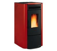 Stufa pellet 6,5kW KETTY 5.0 Bordeaux 5 stelle Classe A+ 1292201