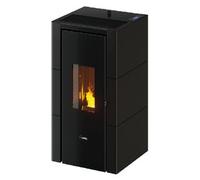 Stufa pellet 7kW CRISTAL 7 T2 Antracite 5 stelle Classe A+ 7025044